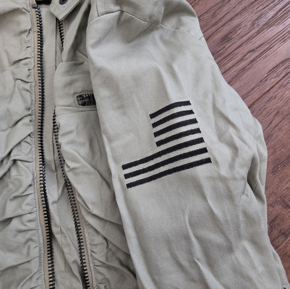 Vintage 2000s Air Force Style Jacket - Picture 3 of 4